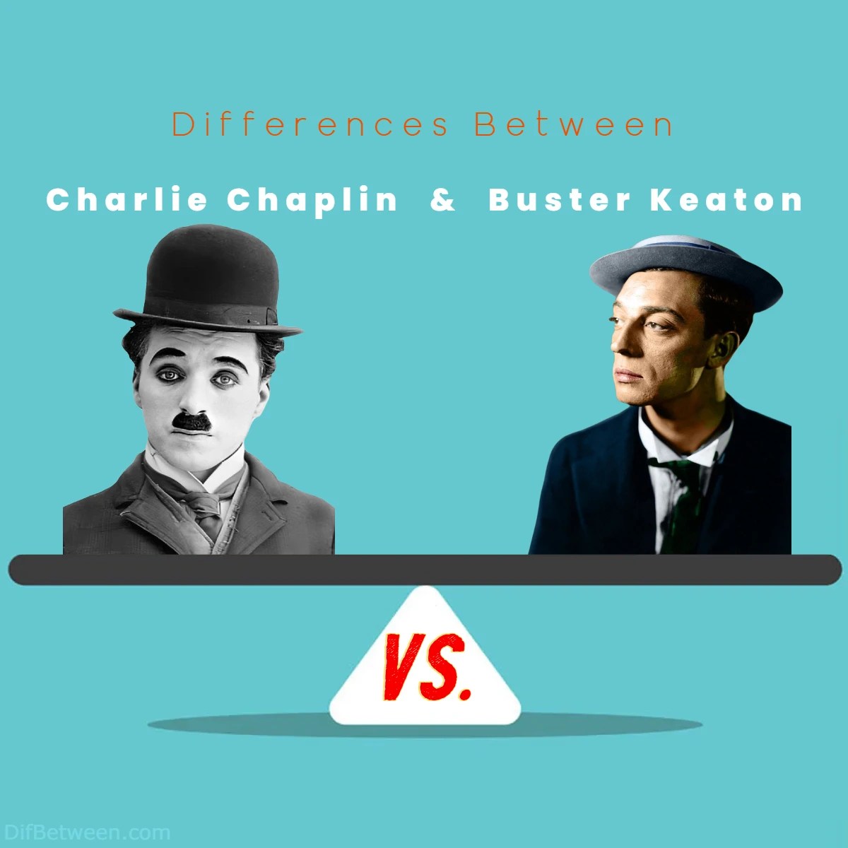 Charlie Chaplin vs Keaton Differences in Comedy Styles
