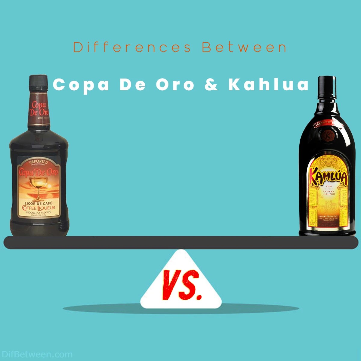 Copa De Oro vs. Kahlua What is the Main Difference?