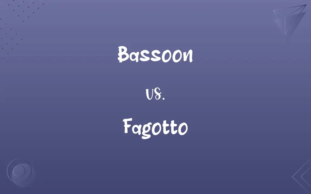 Bassoon vs. Fagotto Know the Difference