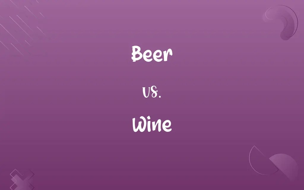 Beer vs. Wine Know the Difference