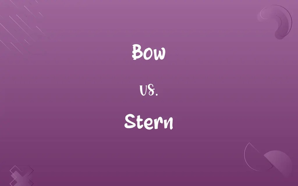 Bow vs. Stern Know the Difference