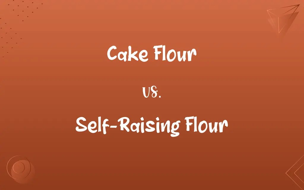 Cake Flour vs. SelfRaising Flour Know the Difference