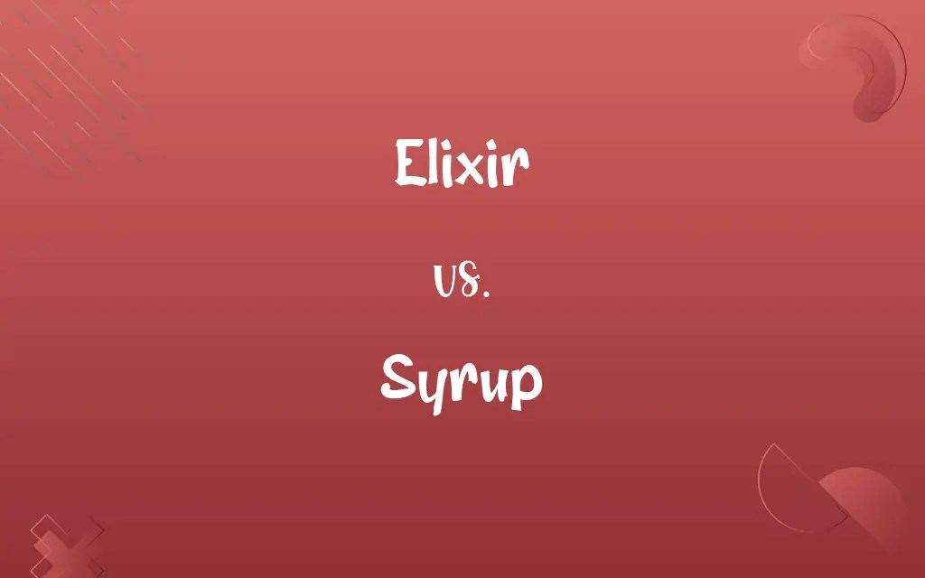 Elixir vs. Syrup Know the Difference