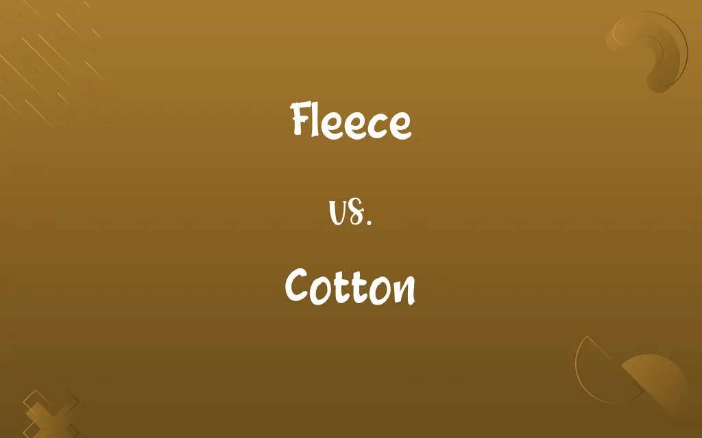 Fleece vs. Cotton Know the Difference