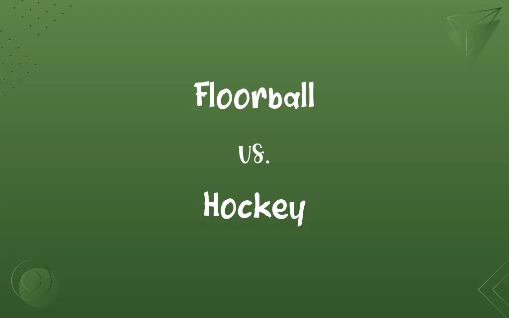 Floorball vs. Hockey Know the Difference