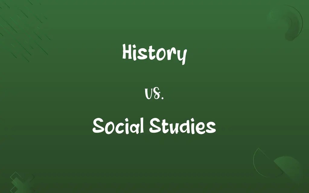 History vs. Social Studies Know the Difference