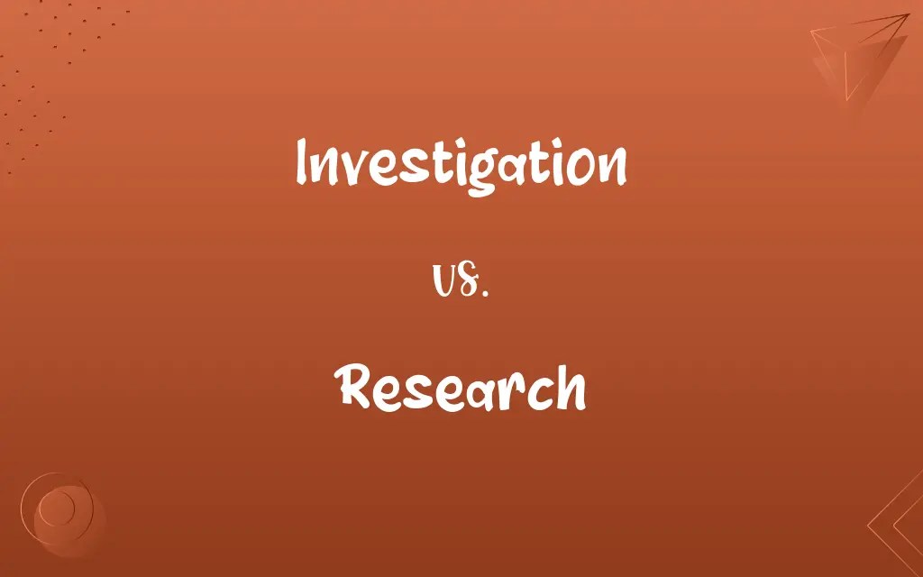 Investigation vs. Research Know the Difference