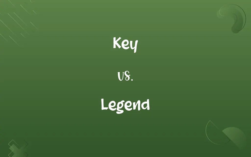 Key vs. Legend Know the Difference