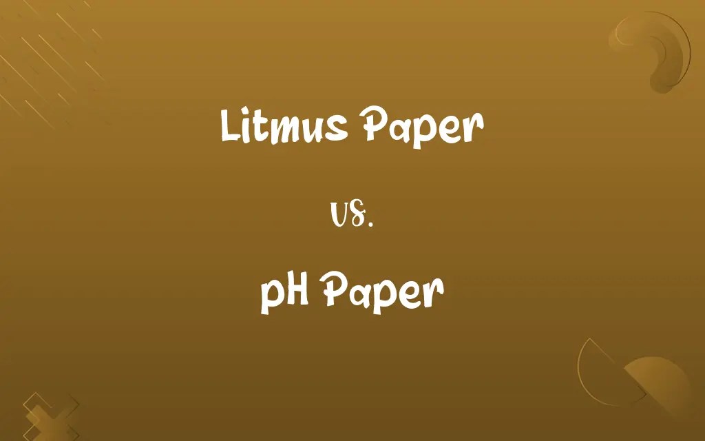 Litmus Paper vs. pH Paper Know the Difference