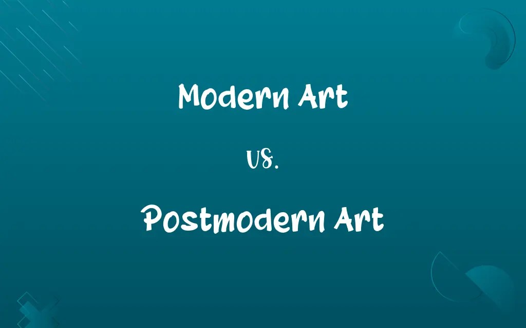 Modern Art vs. Postmodern Art Know the Difference