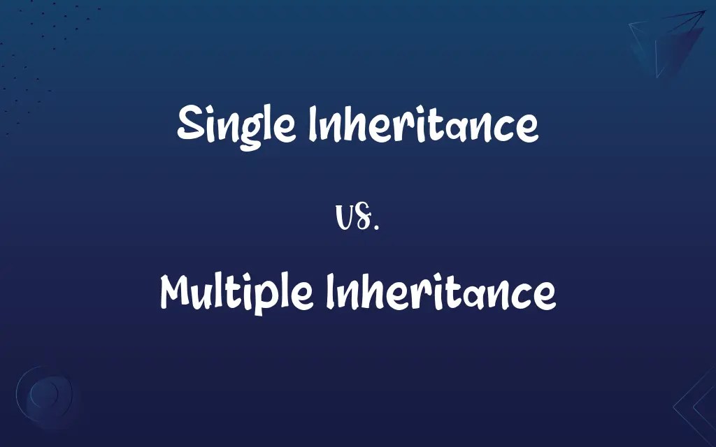 Single Inheritance vs. Multiple Inheritance Know the Difference