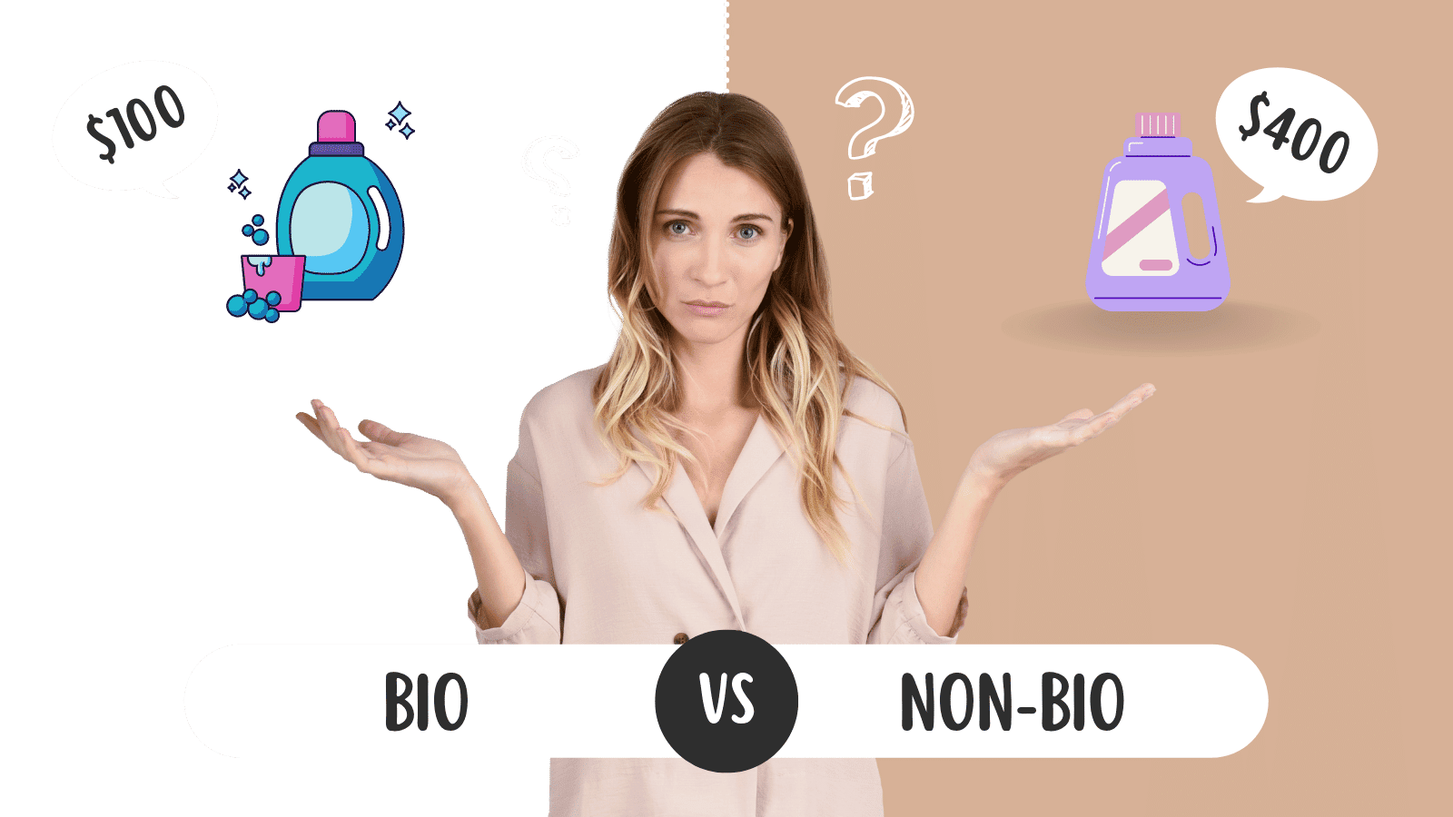 Difference between Bio and Non Bio Detergents