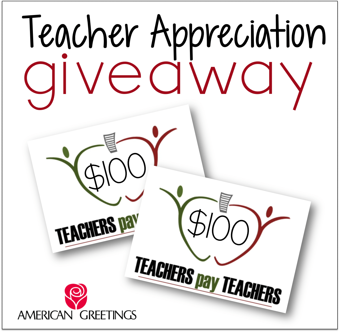 A Teacher Appreciation Giveaway From American Greetings