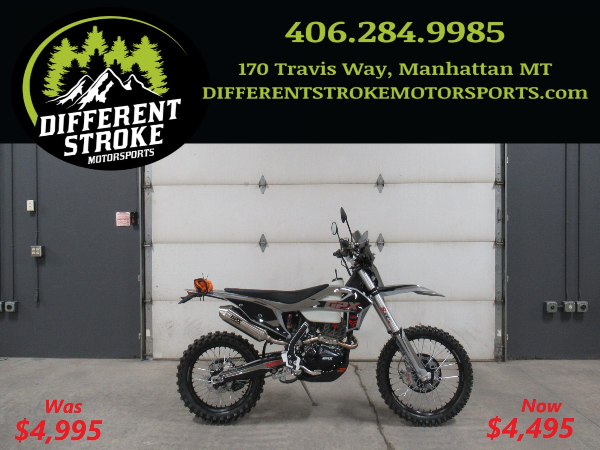 2023 GPX MOTO FSE 250e Enduro * Street Legal * Different Stroke
