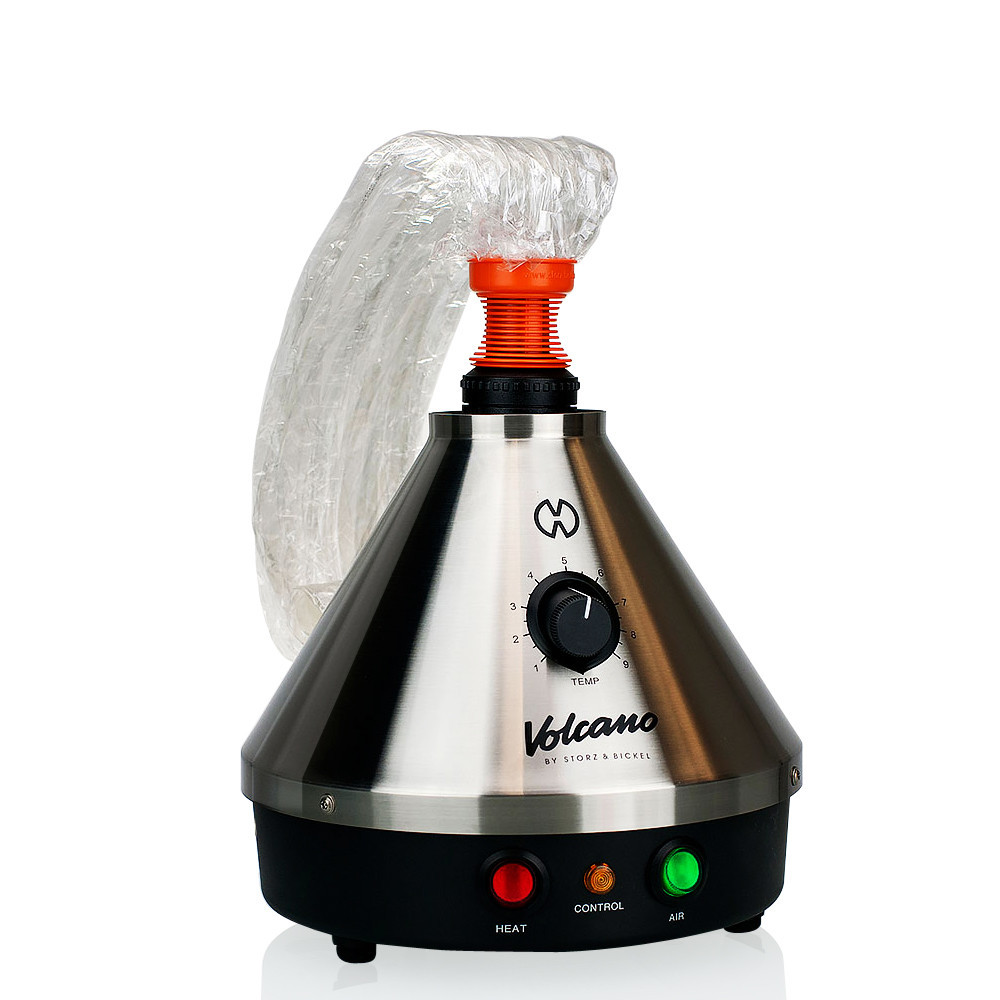 Volcano Vaporizer Classic with Easy or Solid Valve Set and FREE G