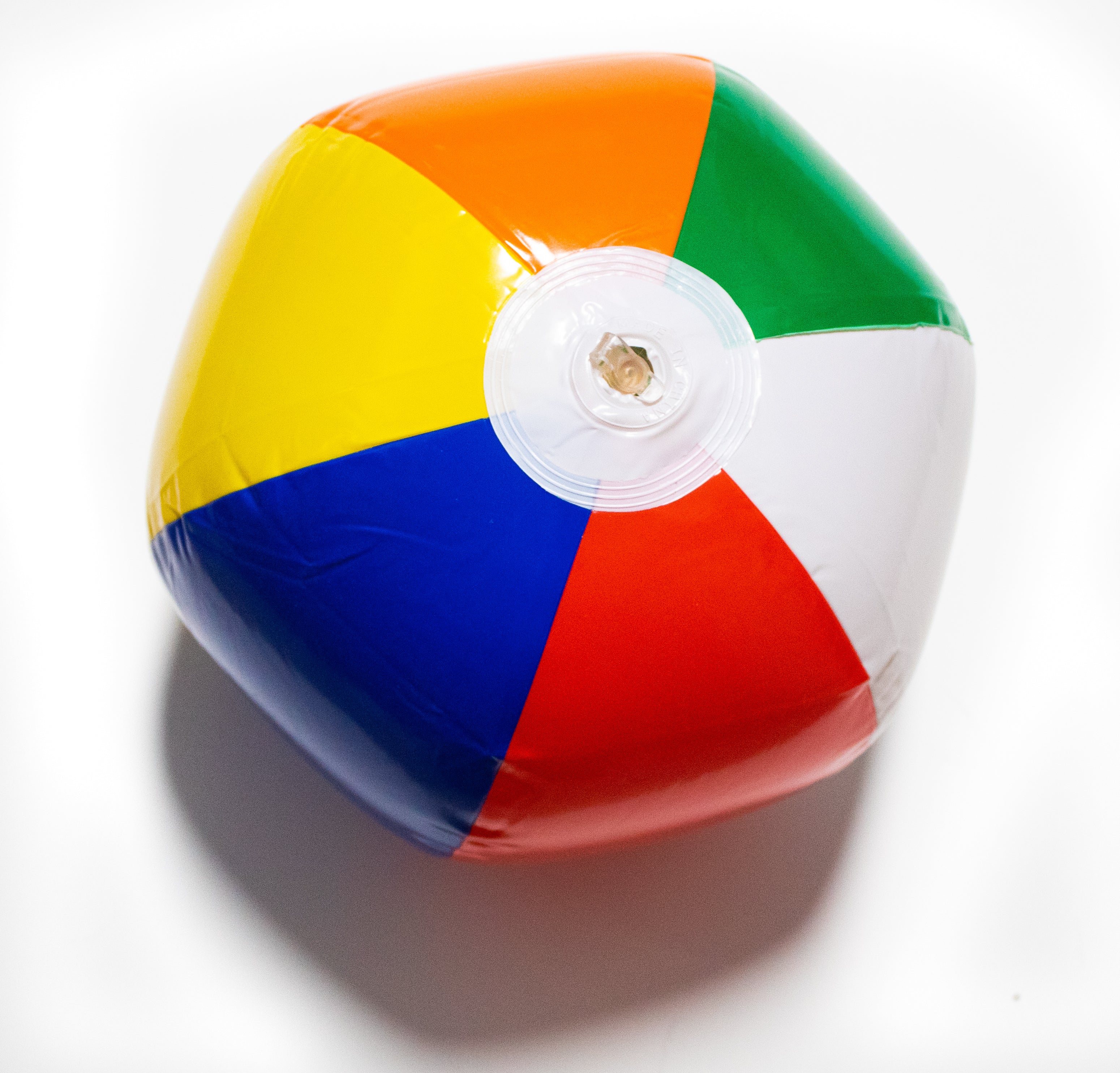Rainbow Inflatable Beach Ball Vinyl Different Roads