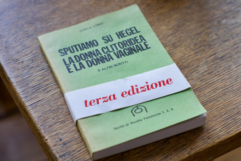Carla Lonzi, Sputiamo su Hegel diffrakt