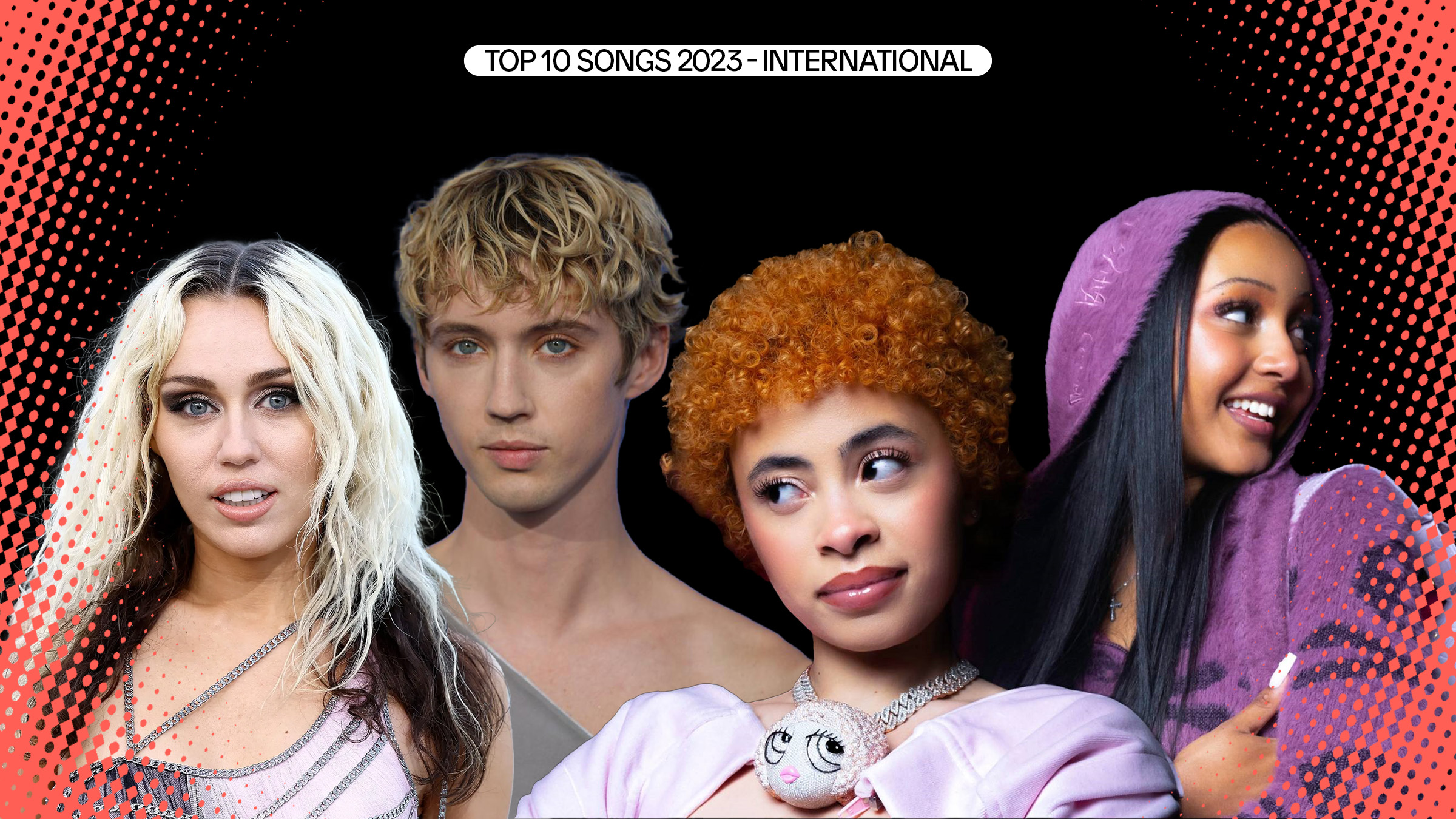 Die 10 besten Songs 2023 international DIFFUS