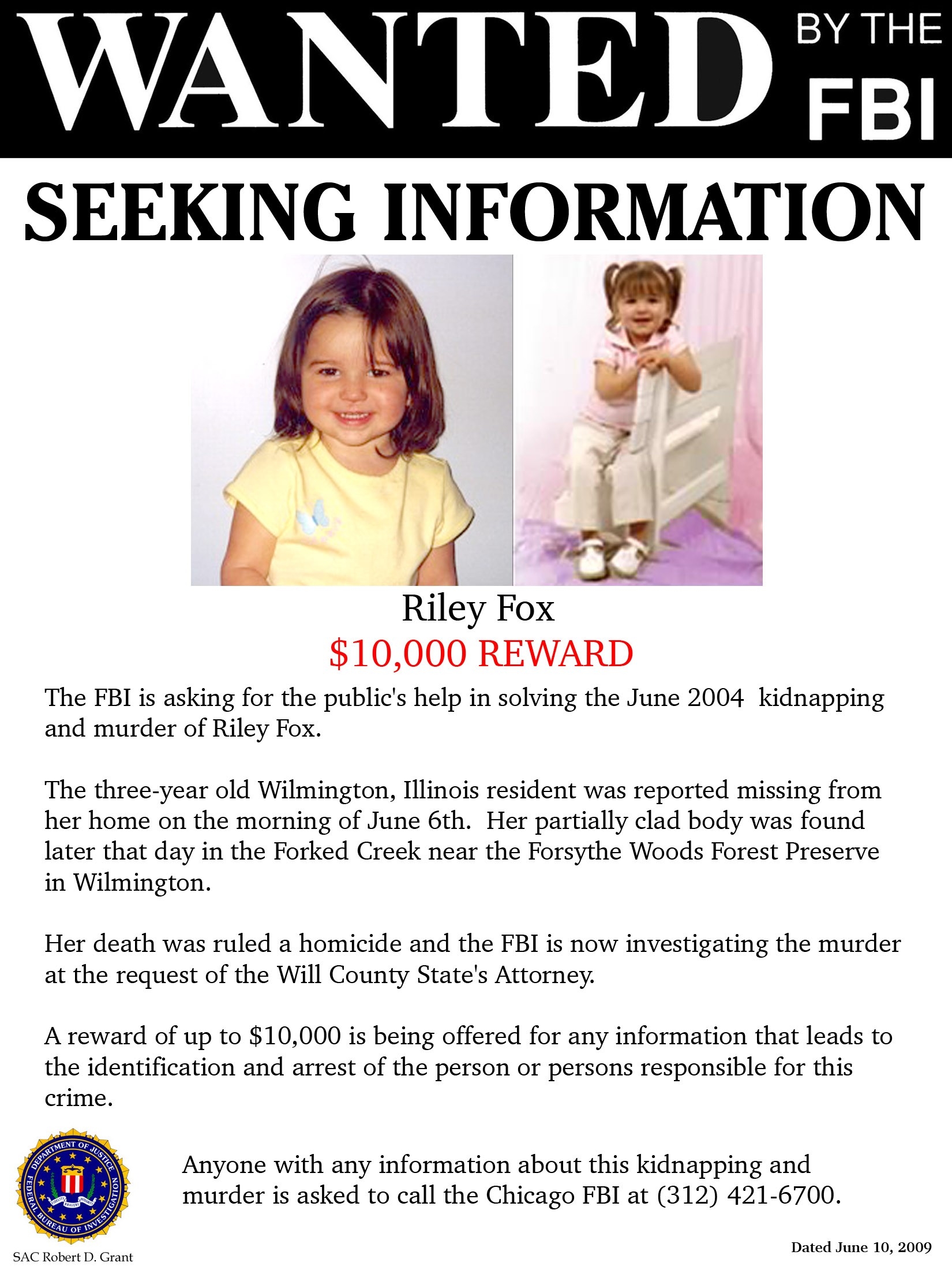 FBI joins Riley Fox murder case ABC7 Chicago ABC7