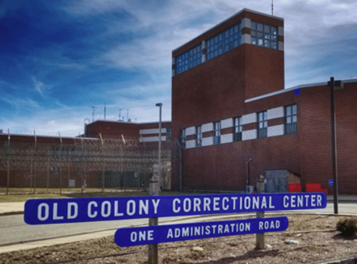 A STATE REP GOES TO SPEAK WITH MEN INCARCERATED AT OLD COLONY Dig Bos