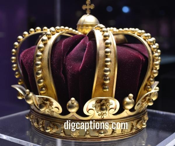 Crown Captions for Instagram With Quotes