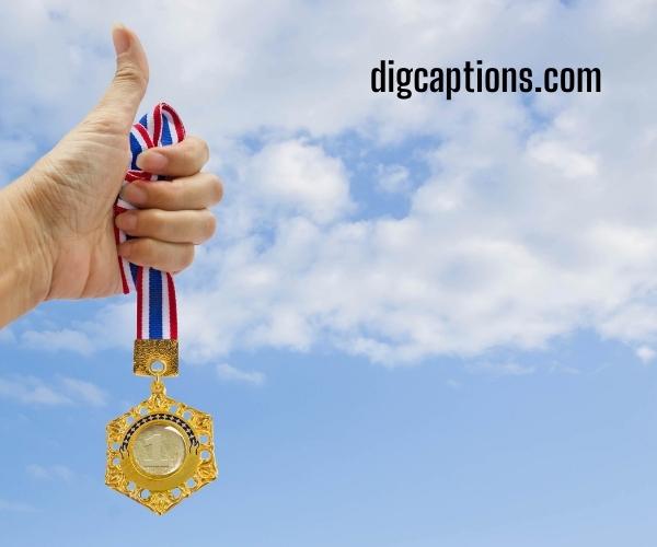 Congratulations Quotes for Gold Medal Captions for Instagram