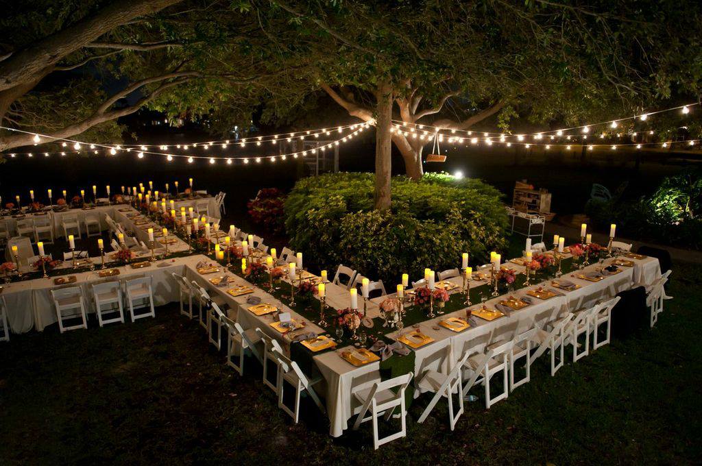 A midsummer night's dream wedding at Davis islands garden club Davis