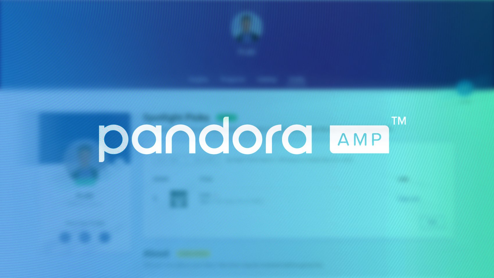 Maximize your music's impact with Pandora AMP dig dis!