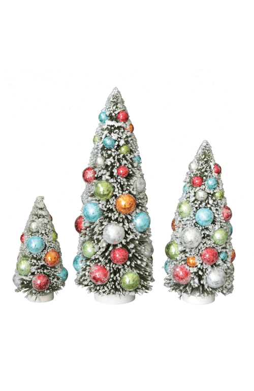 Bottle Brush Christmas Tree with Base Dig Gardens