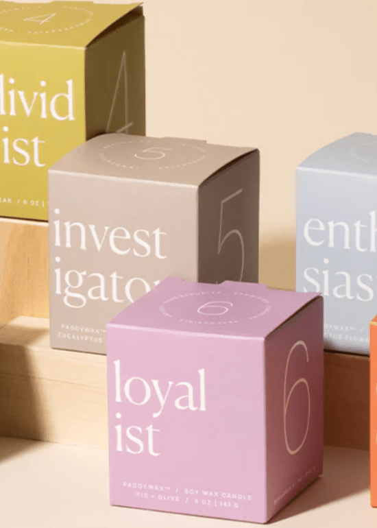 Paddywax Enneagram Boxed Candle Dig Gardens