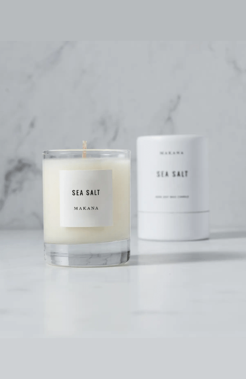 Sea Salt Candle from Makana Dig Gardens