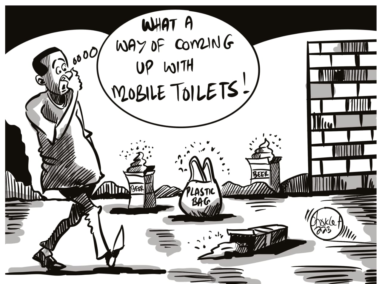 Mobile toilets Zambia News Diggers!