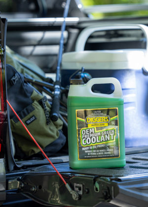 DIGGERS™ OEM® Premium Green Coolant – Ready-to-Use for All Makes & Models