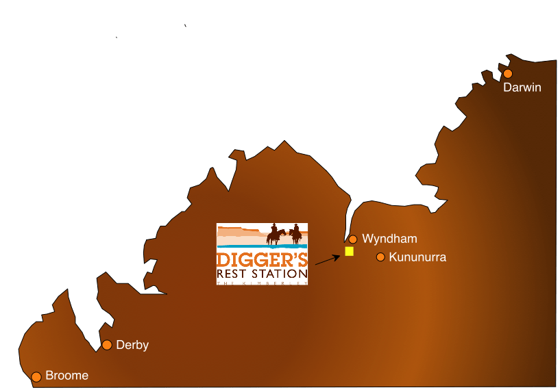 Getting Here Diggers Rest Station