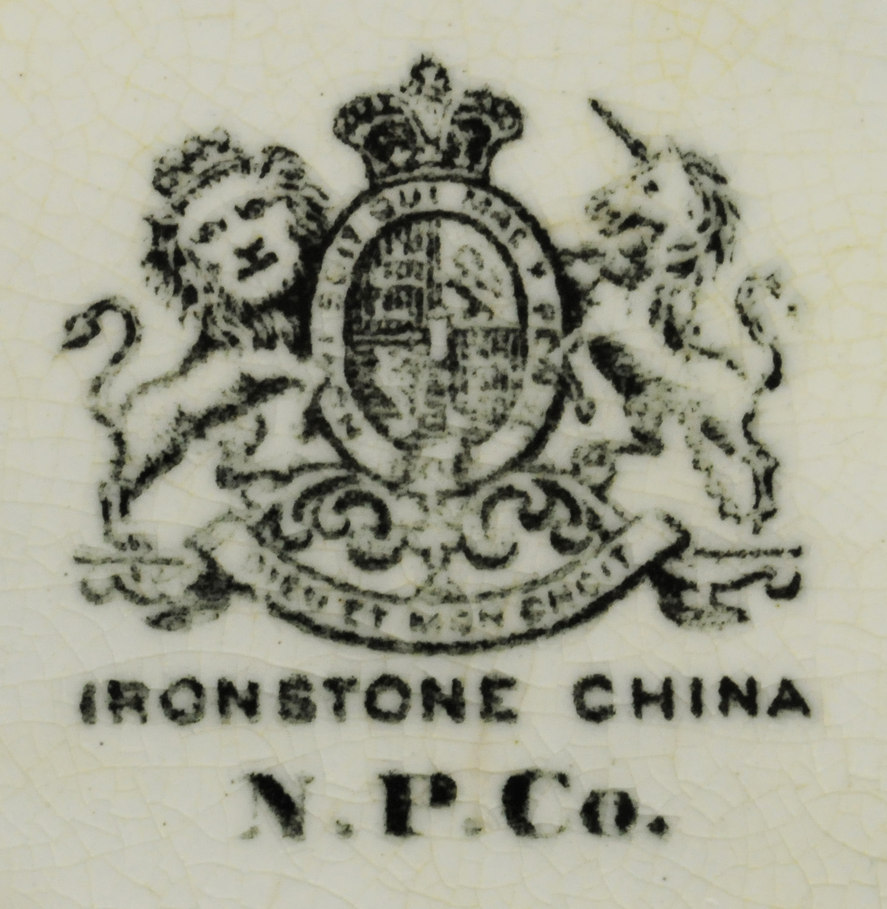IRONSTONE CHINA / N. P. Co. Digging I95
