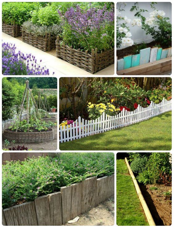 50 Cool And Unique Garden Edging Ideas