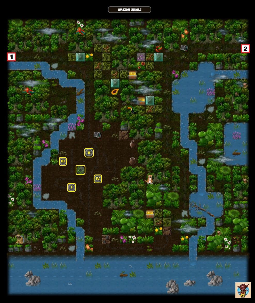 Amazon Jungle Tlaloc New World Diggy's Adventure Help