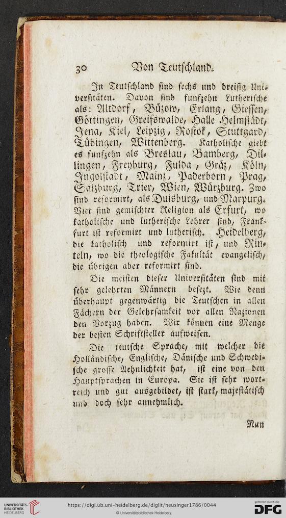 Neusinger, Johann L. Johann Leonhard Neusingers, Kandidat des h