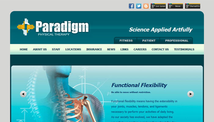 PARADIGM PHYSICAL THERAPY AND WELLNESS – DigiBread