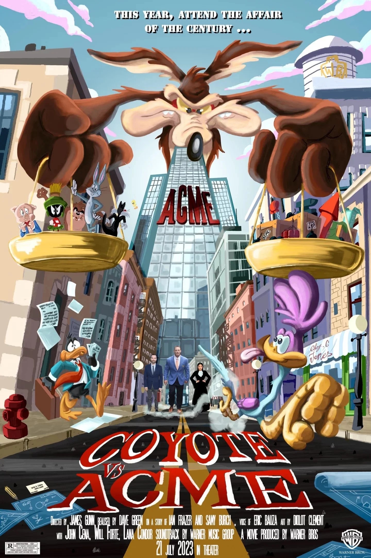 Coyote Vs. Acme (2023), Sinopse, Elenco, Trailer, Etc