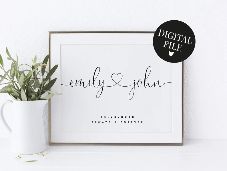 18 Cricut Wedding Gift Ideas every Couple will Love