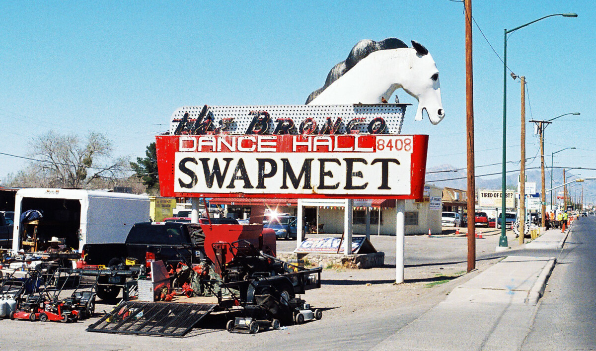 Bronco Swapmeet, 8408 Alameda DIGIE