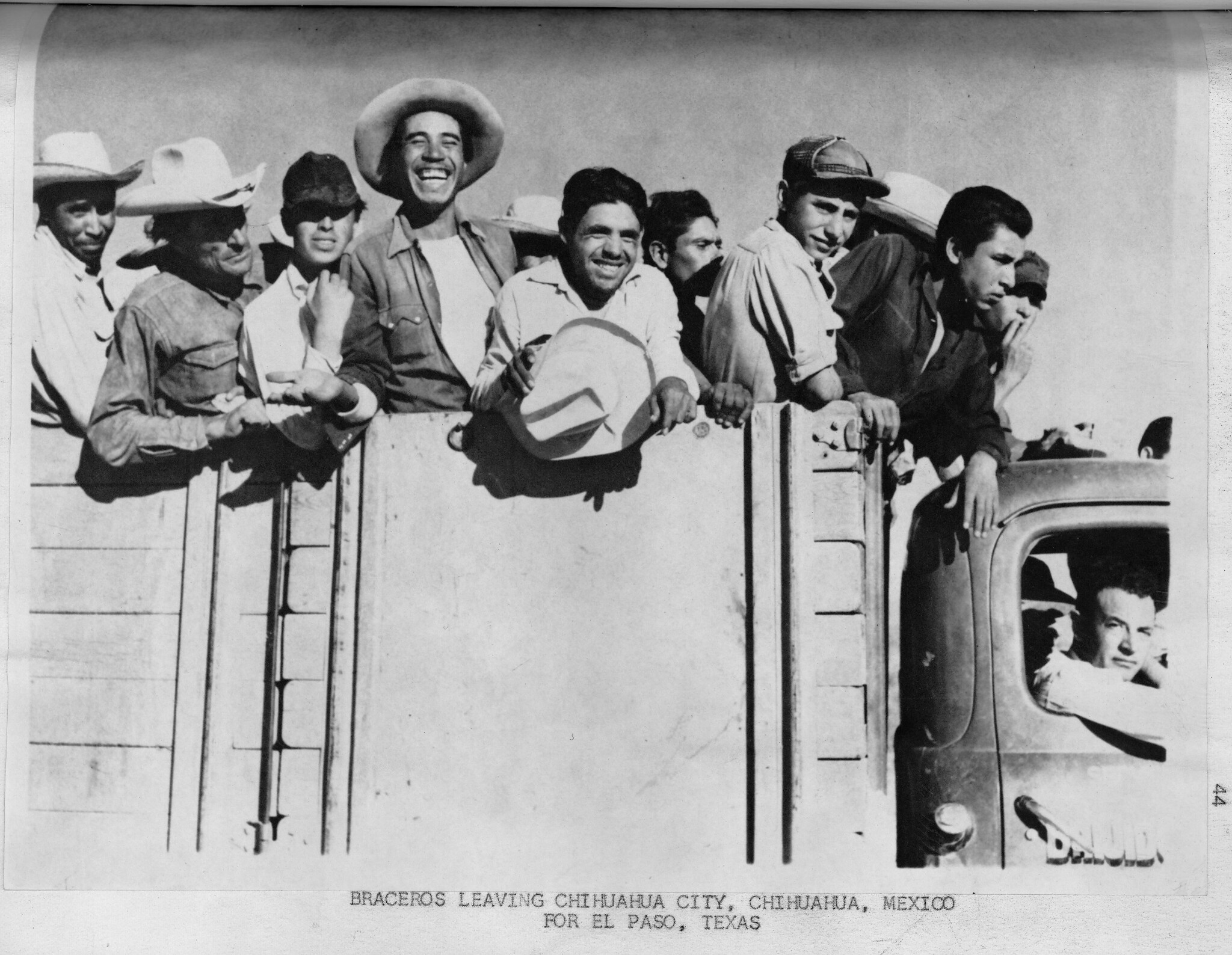 Braceros leaving for El Paso DIGIE