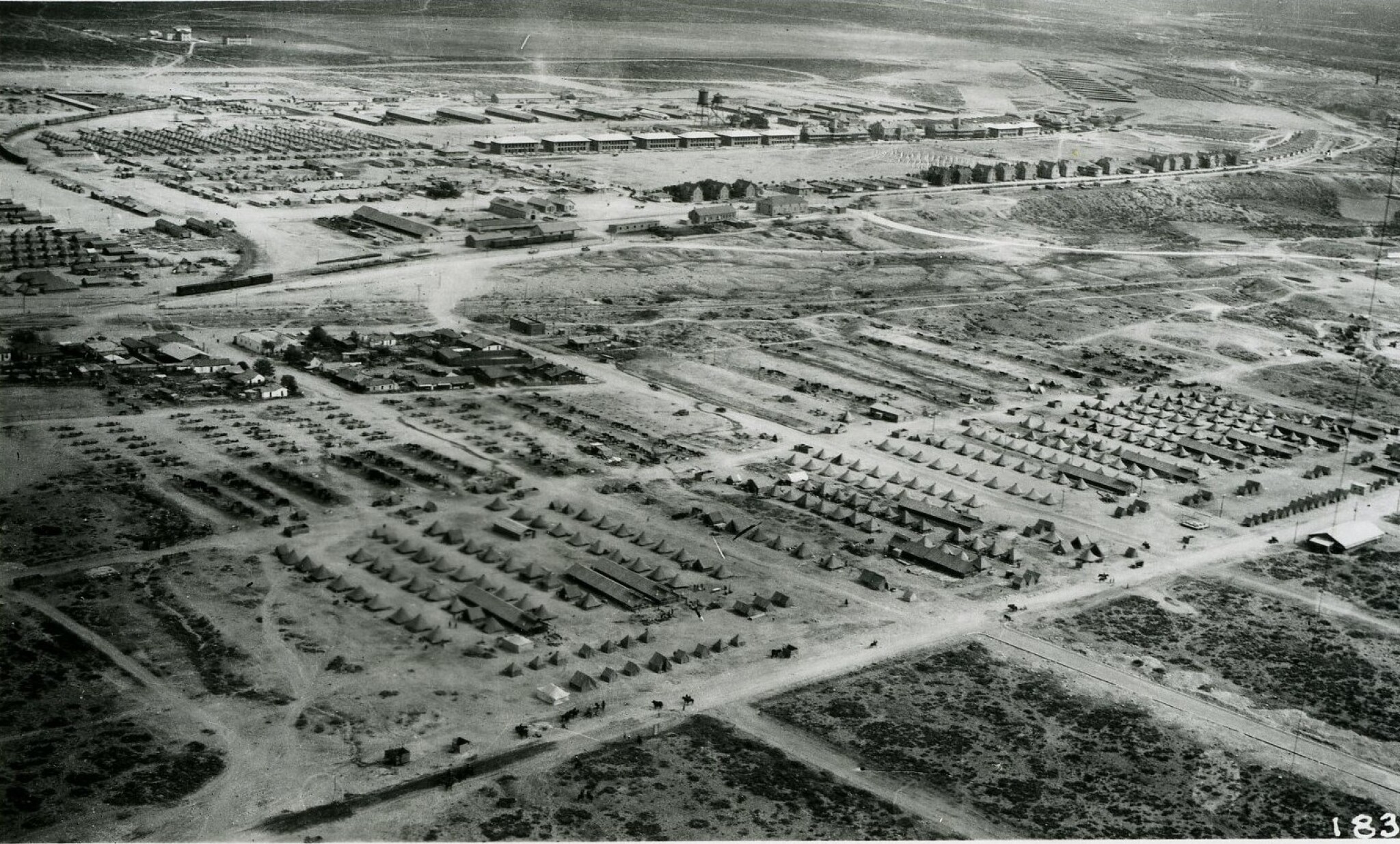 Aerial View Of Fort Bliss DIGIE