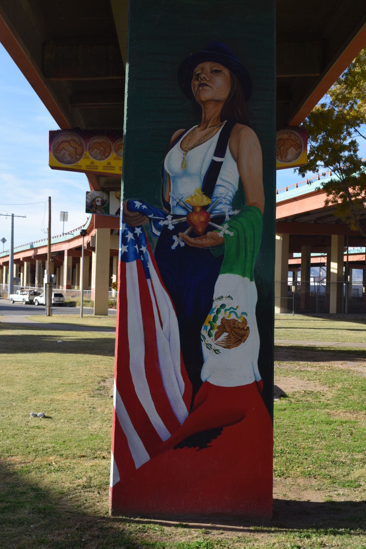 Lincoln Park Mural El Paso, Texas 2017 DIGIE