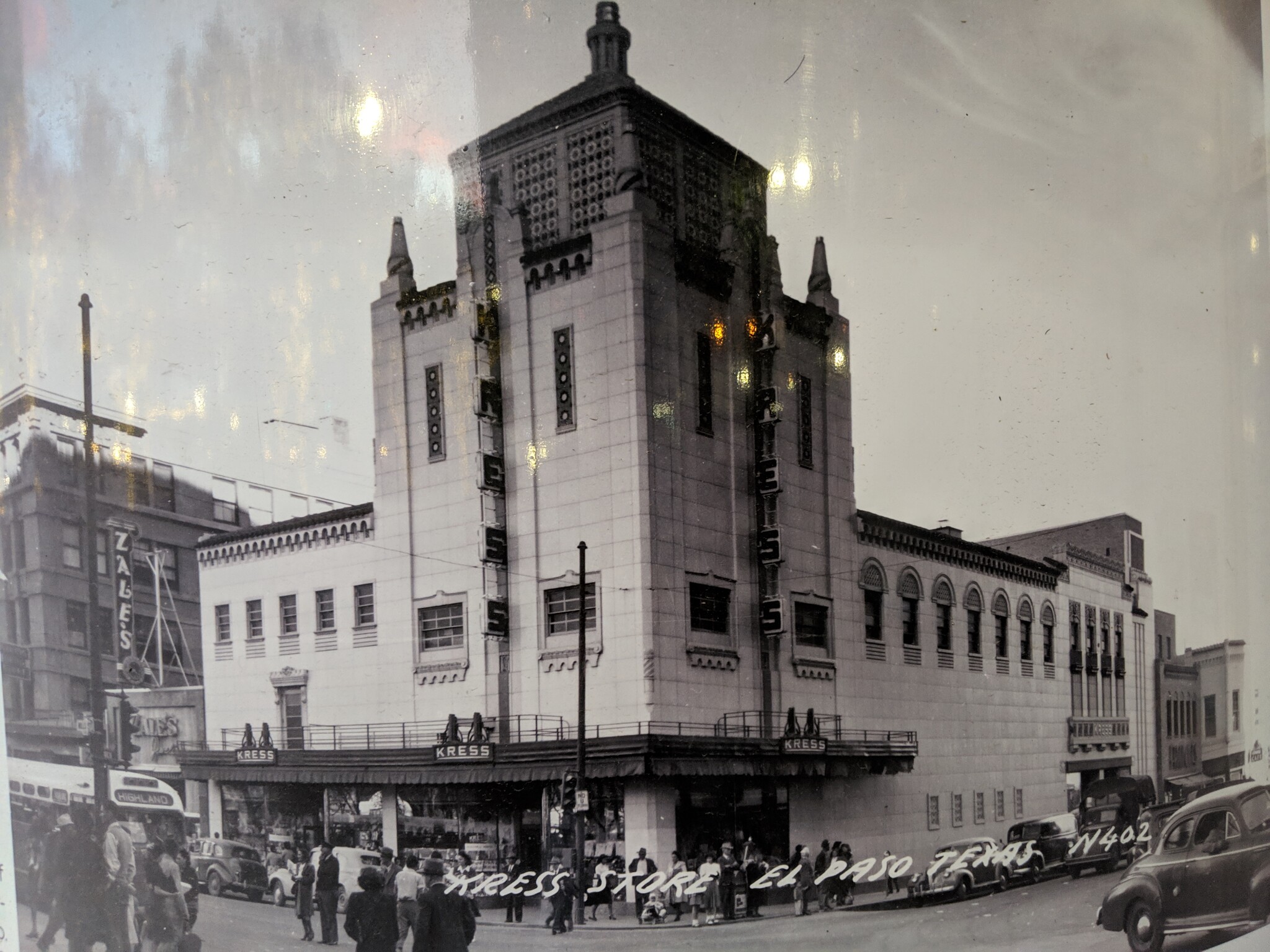 Kress Store, El Paso, TX, circa 1945 DIGIE
