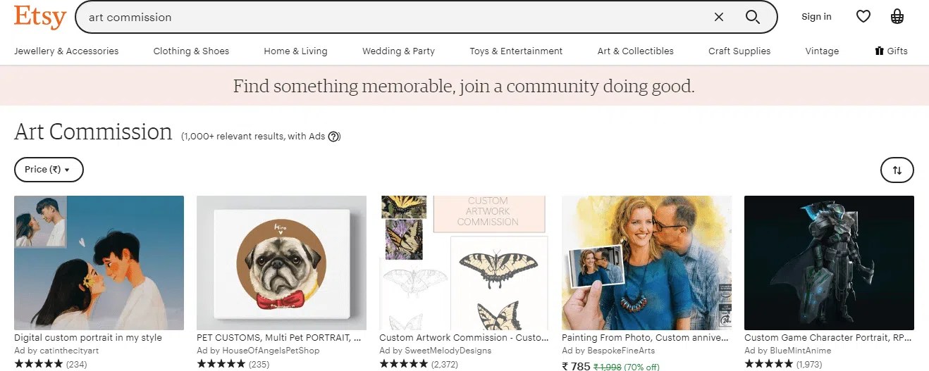 Best Places to Sell Art Commissions 2024 Work And Earn Through Arts