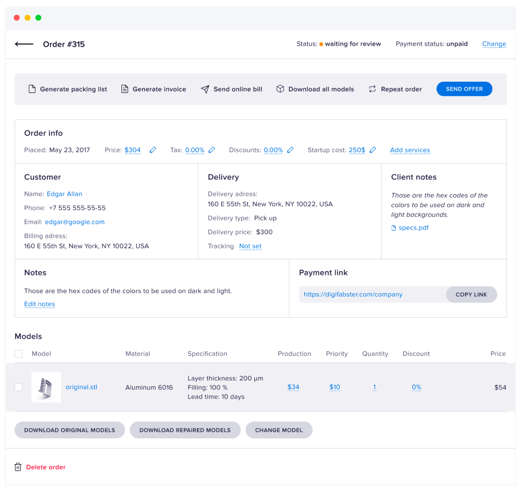Quoting Software for CNC Machine Shops DigiFabster