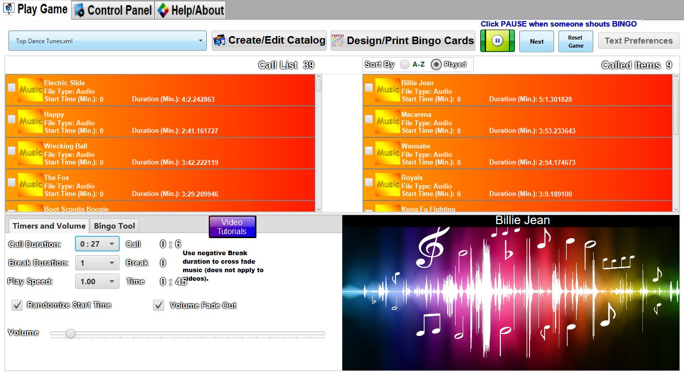 Bingo Software for Mac