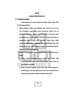 Peran Guru Dalam Membentuk Karakter Siswa Di Sekolah Menengah Kejuruan Nuris Jember Tahun Pelajaran 2015/2016 - Digital Library Uin Khas Jember